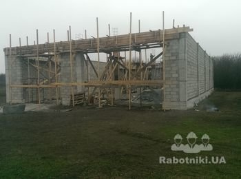 Нужно сделать ферму на цех.Обьём 420 м2