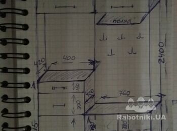 Нужно изготовить небольшую прихожую. Киев.