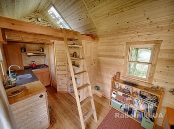 Каркасный дачный домик