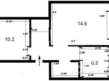 Замена электропроводки 2-к квартира 41 м2 хрущевка панельная