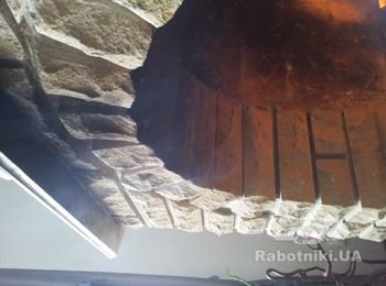 Строительство пристенного камина