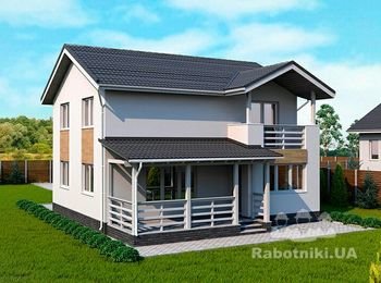 Строительство дома по проекту, начало работ апрель