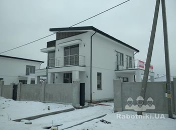Нужна машинная штукатурка на 10 коттеджей! 2000 м2