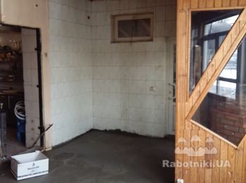 Стяжка по маякам 18 кв.м 3-5 см