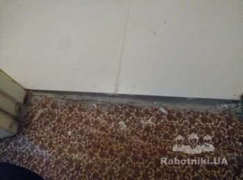 Порог в ванной комнате