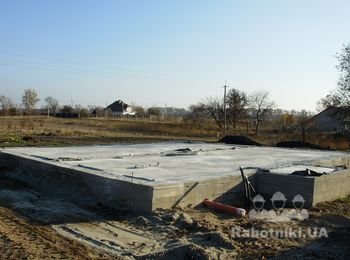 Коробка дома 10х9 из ГБ с мансардной крышей