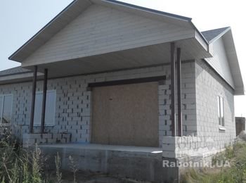 Строительство одноэтажного домика 10*14 из газоблока