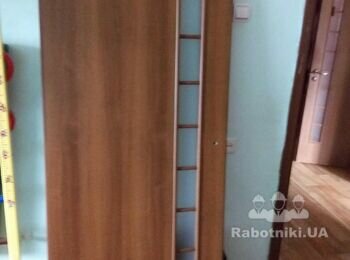 Отрезать 6 см полотна внутренних дверей