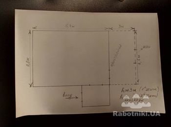 Пристройка в Глевахе