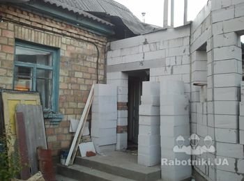 Перестройка дома с массандрой