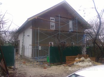 Подшивка свеса крыши