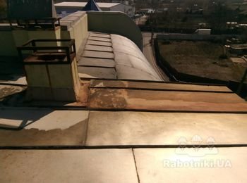 Ремонт кровли, фальцевая кровля.