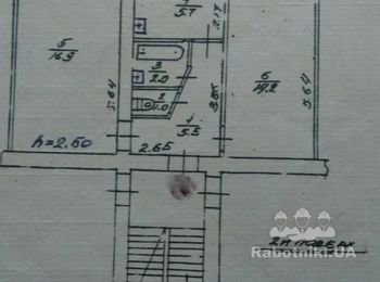 Косметичний ремонт в цегляній хрущовці 2кім 43 кв.м.