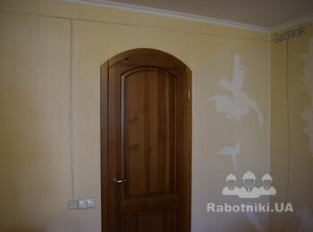 Штробление, вырез подразетников