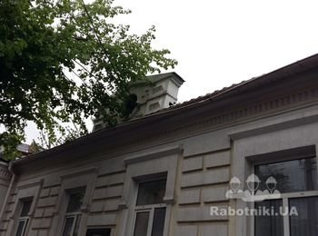 Ремонт водосточных желобов
