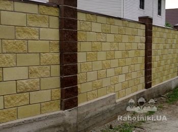 Отдам под % строительство забора.150м/п.Хозяин.