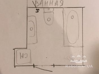 Необходимо сделать монтаж черновой сантехники