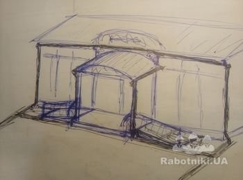 Входная группа в медицинский оффис