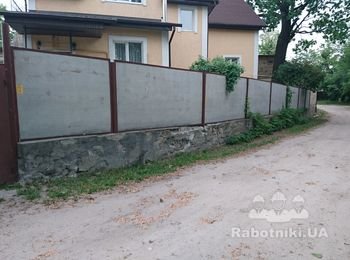 Столбы для ворот из кинпича