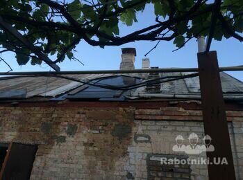 Демонтаж крыши частного дома