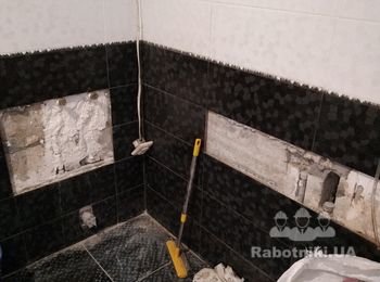 Положить плитку в ванную комнату
