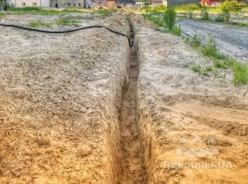 Разнорабочие - рытье траншей, 10 чел на 05.06 - 06.06