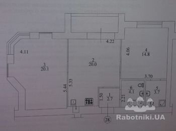 Необходим дизайн квартиры в 3к. с. Счастливое, 10 км от Киева