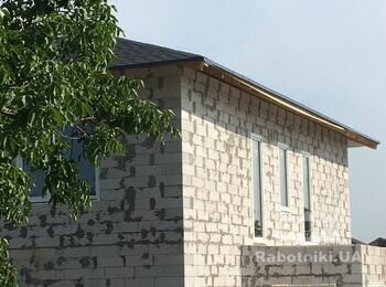 Крыша над открытым балконом (козырек)