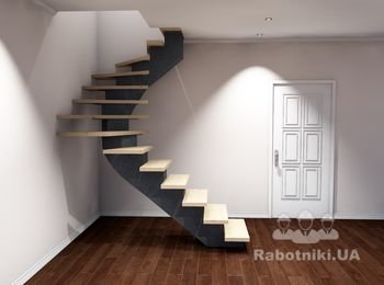 Лестница тетева металическая
