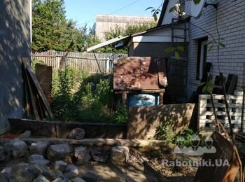 УСТАНОВКА ЗАБОРА из металопрофиля.