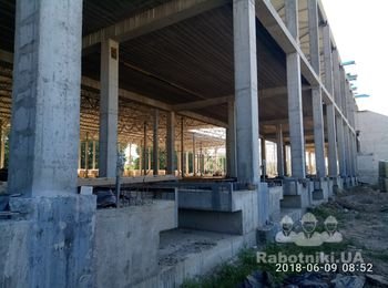 Заливка пандуса и ДОК-ов