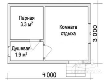 Банька на даче под Киевом
