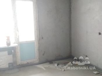 Шпаклёвка стен под покраску и покраска