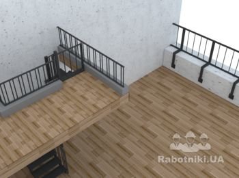 Сварить лестницу с перилами