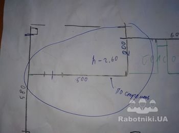 Построить перегородку из гипсокартона с дверями, покрасить