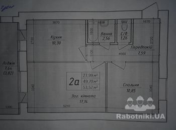 Электрика в 2-к квартире ЖК Петровский квартал