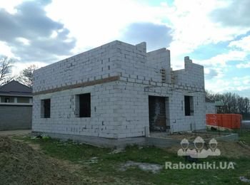 Сделать фронтон из газоблока
