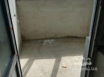 Демонтаж окон и увеличение проемов