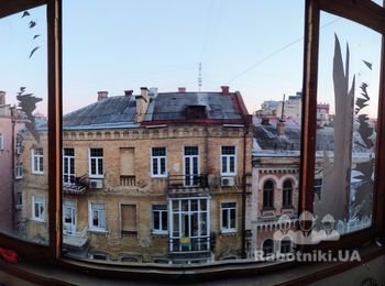 Простые деревянные окна (Киев)
