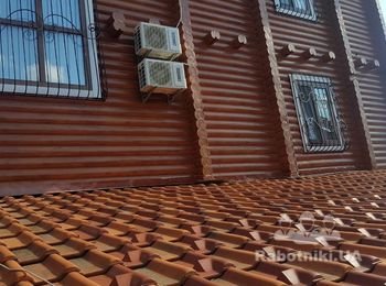Ремонт кровли из черепицы