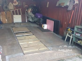 Ремонт гаража, р-н Отрадный.