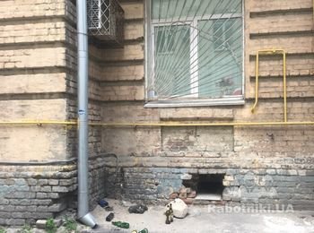 Перенос газовой трубы на фасаде дома
