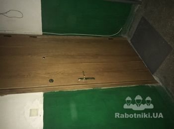 Реставрация входной двери( дерево)
