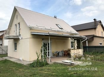 Обшивка сайдингом мансардный дом 100 кв м