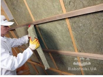 Утеплить крышу минеральной ватой Борисполь