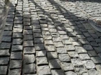Укладка брусчатки гранитной
