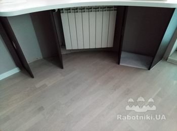 Собрать тумбы фигурного стола