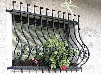 Кованые решетки на окна 20м2 под ключ