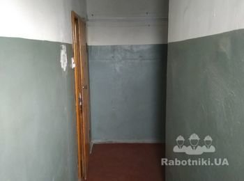 Монтаж коробки под дверь 200х80. В коридоре.