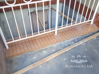 Положить плитку на улице Киев